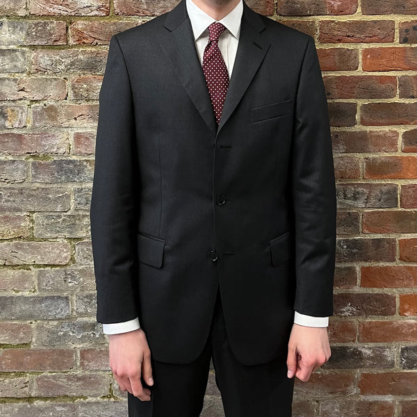 Regent - 'Penguin' Suit - Anthracite Grey Fleck Wool