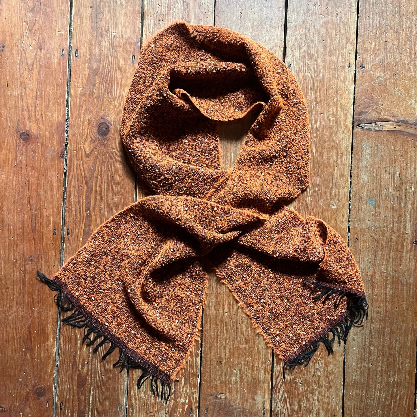 Orange Fleck Scarf 