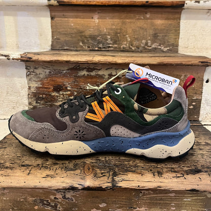 Flower Mountain - Yamano 3 Man Suede - Dark Grey/ Black - Camo