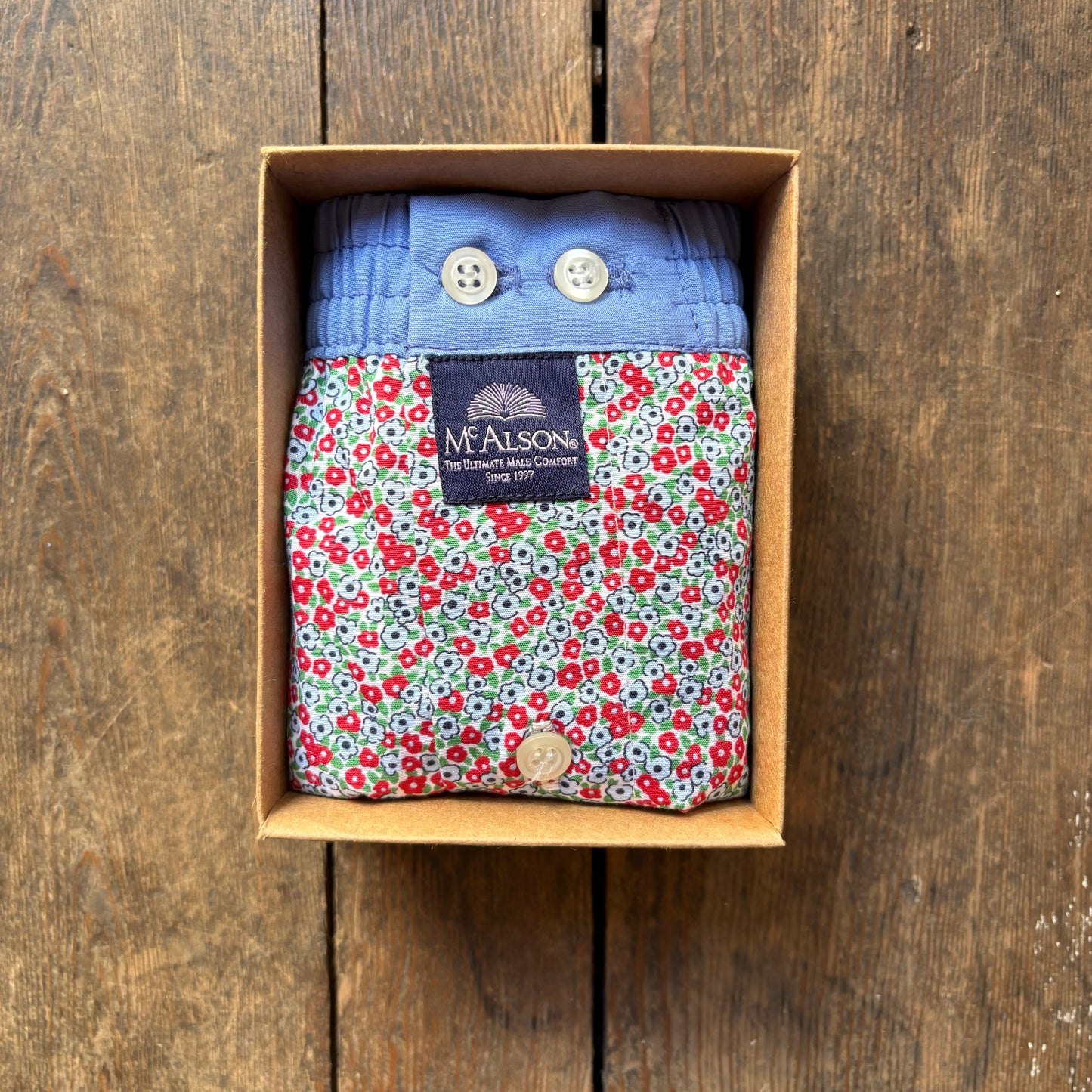 McAlson - Boxer Shorts - Small Flowers