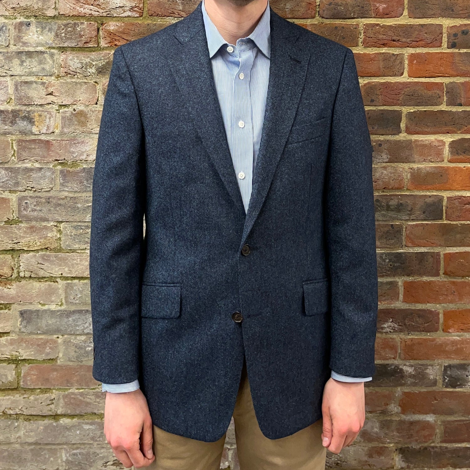 Regent blue tweed jacket