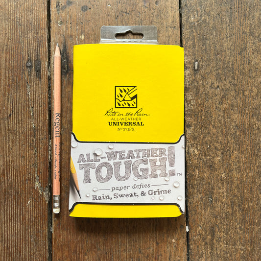 Rite in the Rain - All Weather Universal Notebook (3 Pack) 5" x 7" - Yellow - 371FX