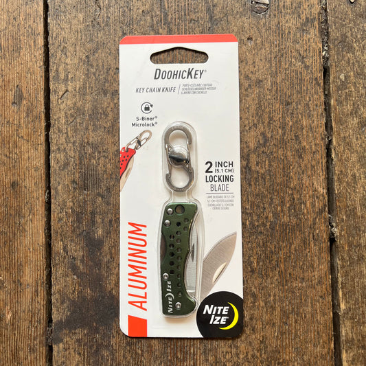 Nite Ize - DoohicKey Key Chain Knife- Green- KMTK-08-R7