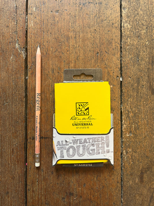 Rite in the Rain - Waterproof Notebook x 3 - Yellow - 371FX-M