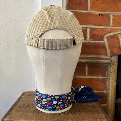 Regent Baseball Cap - Six Panel - Corduroy - Beige/ Brown