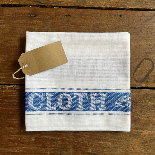 Regent Homeware - Glass Cloth - Cotton And Linen - Blue