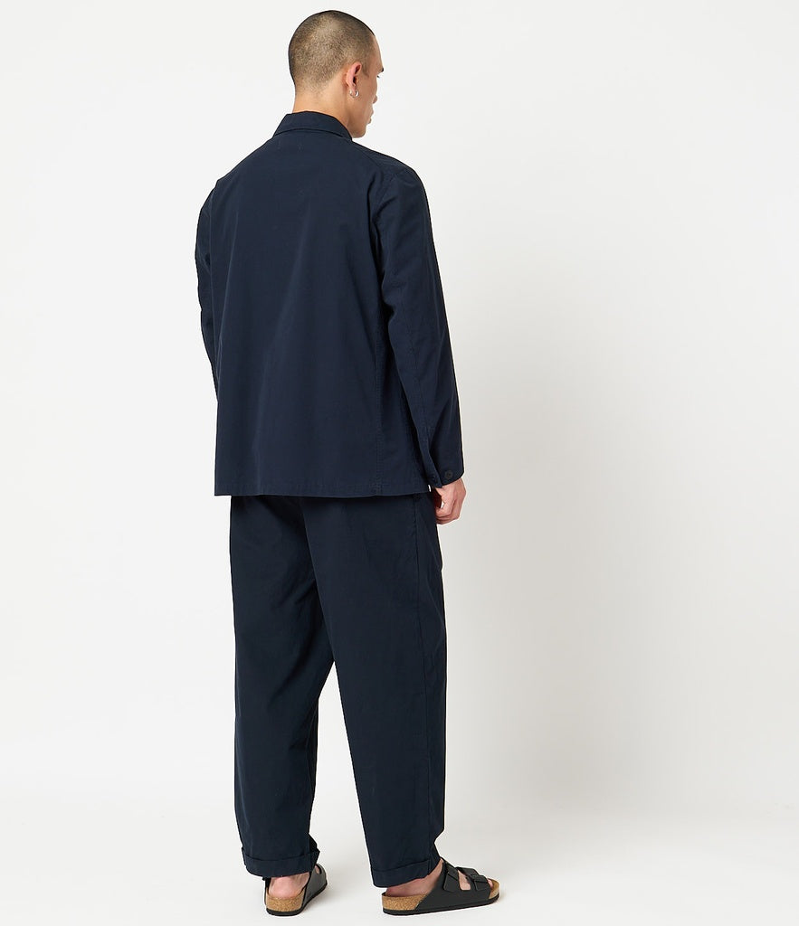 MERZ B. SCHWANEN - JKT02 - Unisex Jacket - Cotton Poplin - Navy