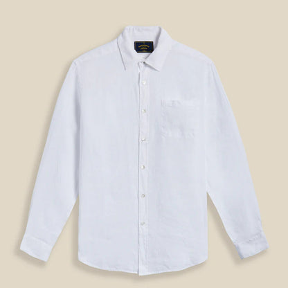 Portuguese Flannel - Linen Shirt - White