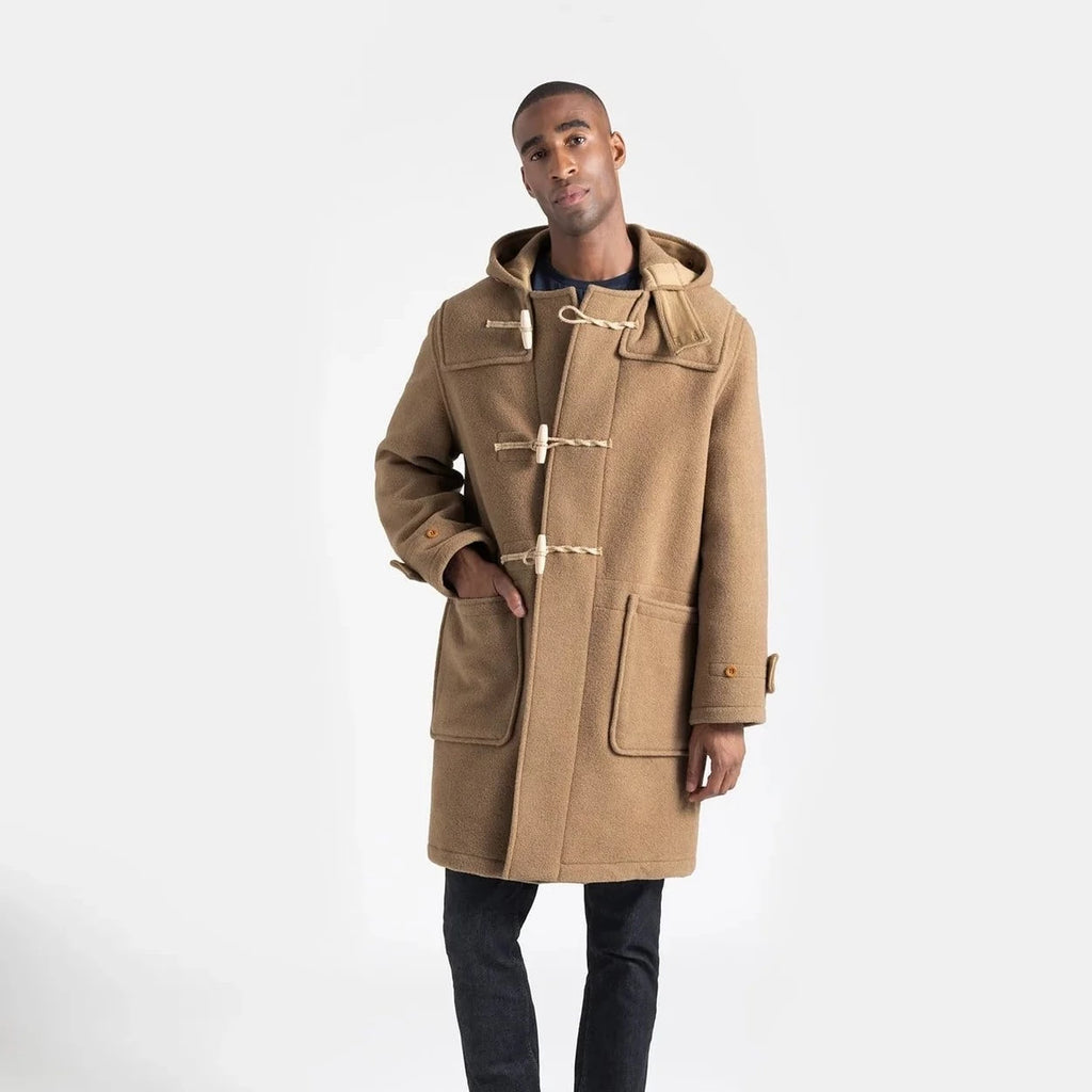 Gloverall Monty Duffle Coat Camel The Original Regent