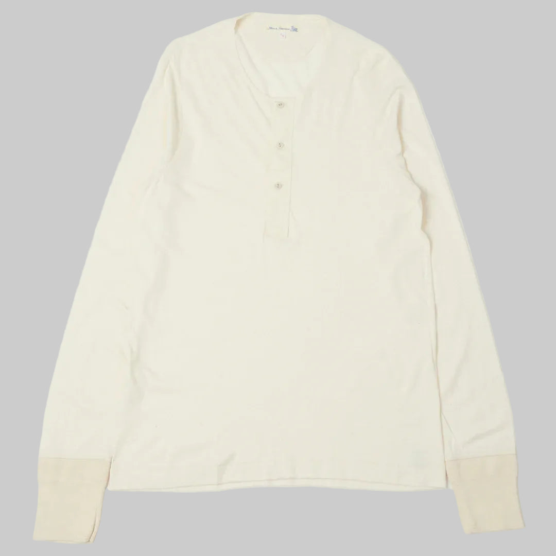 Beige long-sleeve shirt on a white background