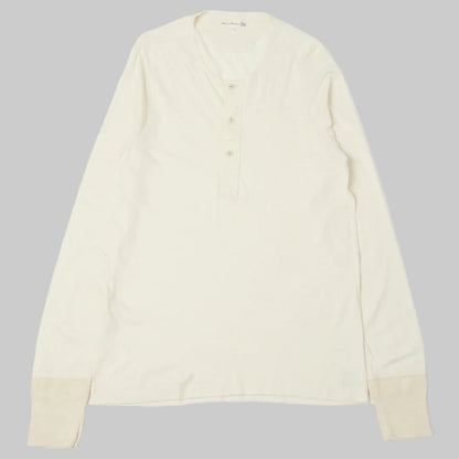 Beige long-sleeve shirt on a white background