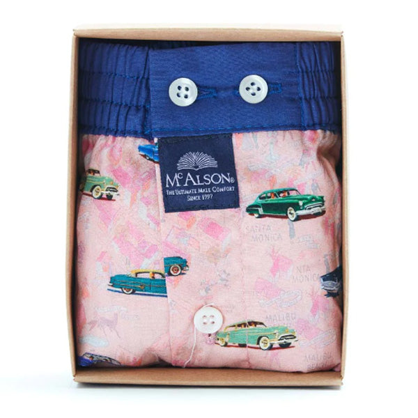 McAlson - Boxer Shorts - Hollywood Pink - M4800