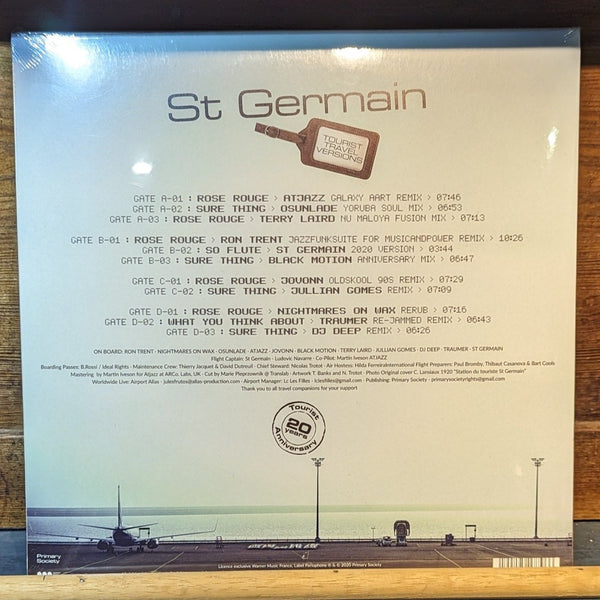 St Germain - Tourist Travel Versions - 20 Years