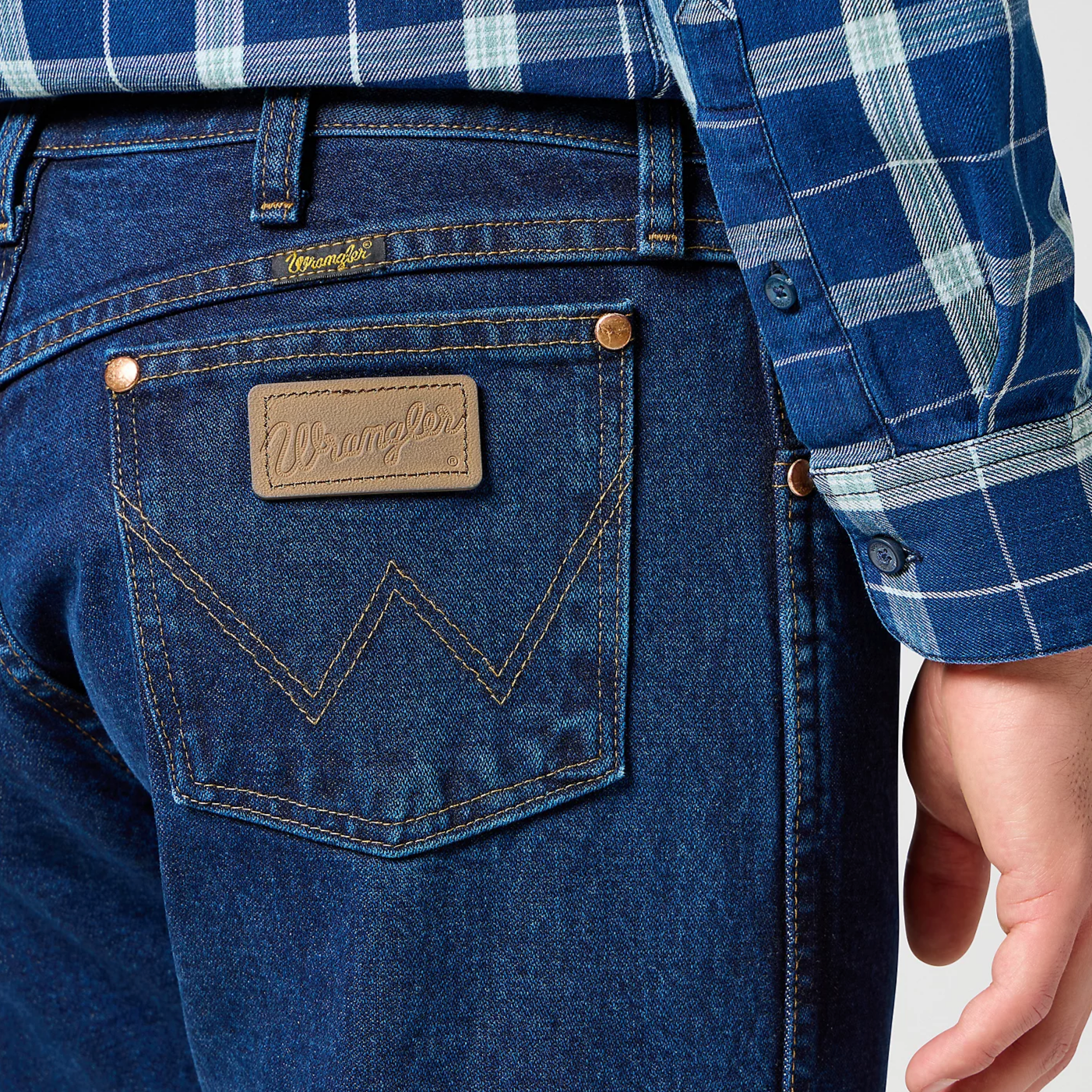 The Jean's back pocket