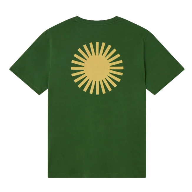 Thinking Mu - Sun T-Shirt - Green/Yellow