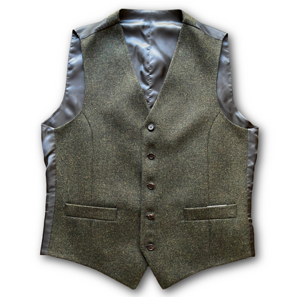 Regent - Hunter Waistcoat – Green Tweed