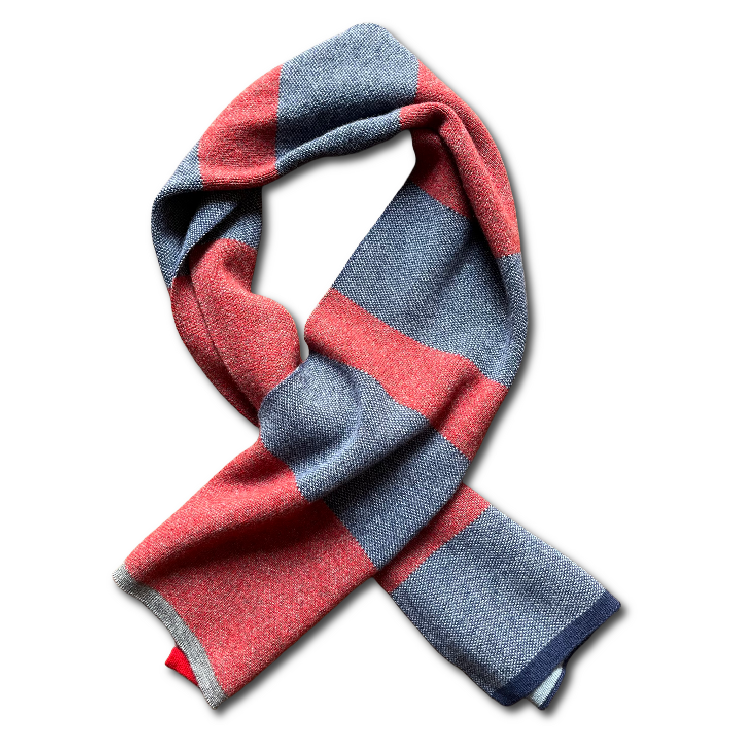 Regent - Soft Wool Stripe Scarf - multi