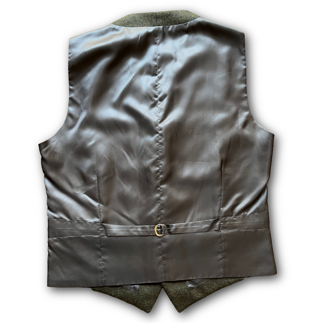 Regent - Hunter Waistcoat – Green Tweed