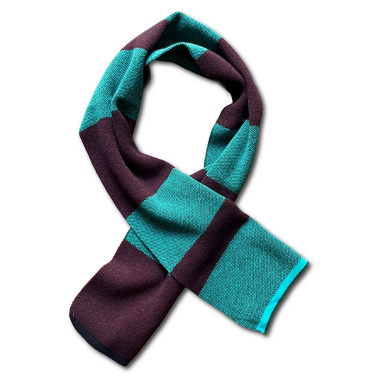 Regent - Soft Wool Stripe Scarf - multi