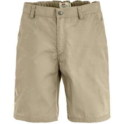 Close up off the vardag fossil shorts, this is a technical short perfect for hikes or just to keep cool in summer.