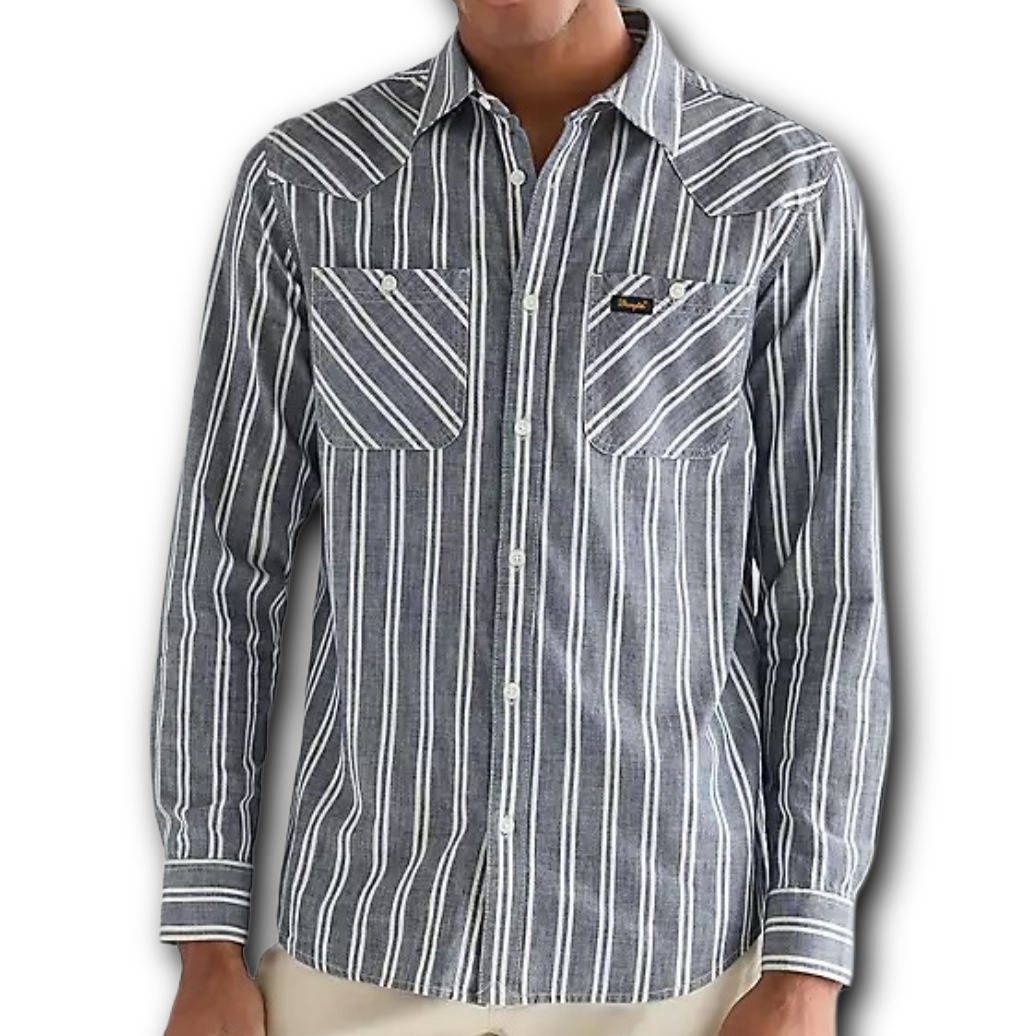 Wrangler stripe shirt sold at Regent