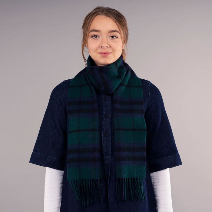 Lochcarron - Marshall Modern Tartan - Lambswool Scarf