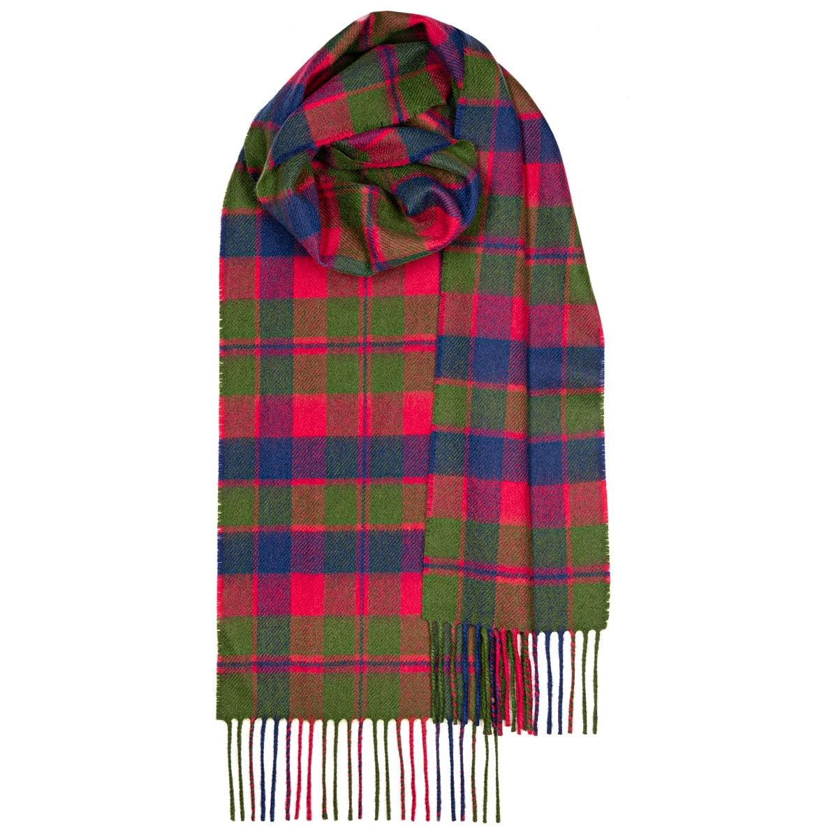 Lochcarron Glasgow tartan labswool scarf