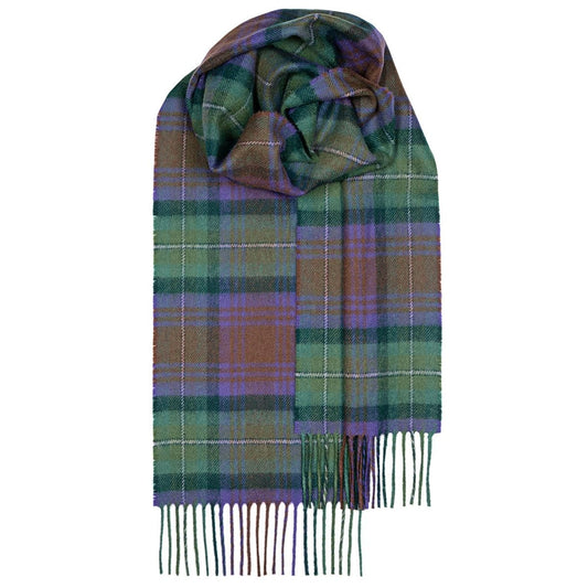 Lochcarron - Bowhill Lambswool Scarf - Isle of Skye Tartan