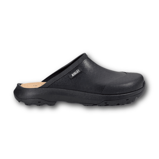 Aigle - CORLAY Clog - Black - Regent TailoringAigle