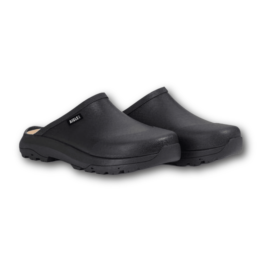Aigle - CORLAY Clog - Black - Regent Tailoring Salisbury