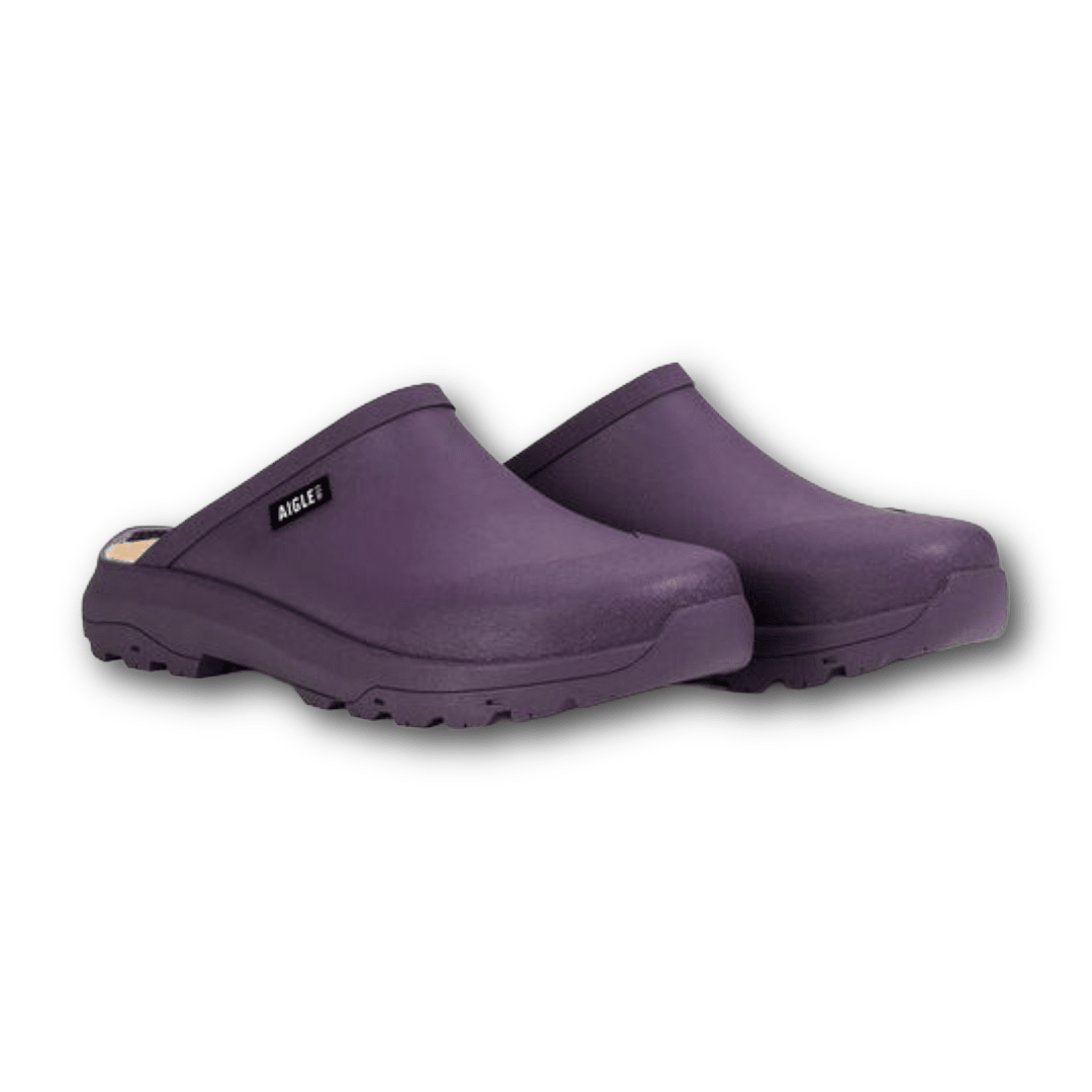 Aigle - CORLAY Clog - Plum - Regent TailoringAigle
