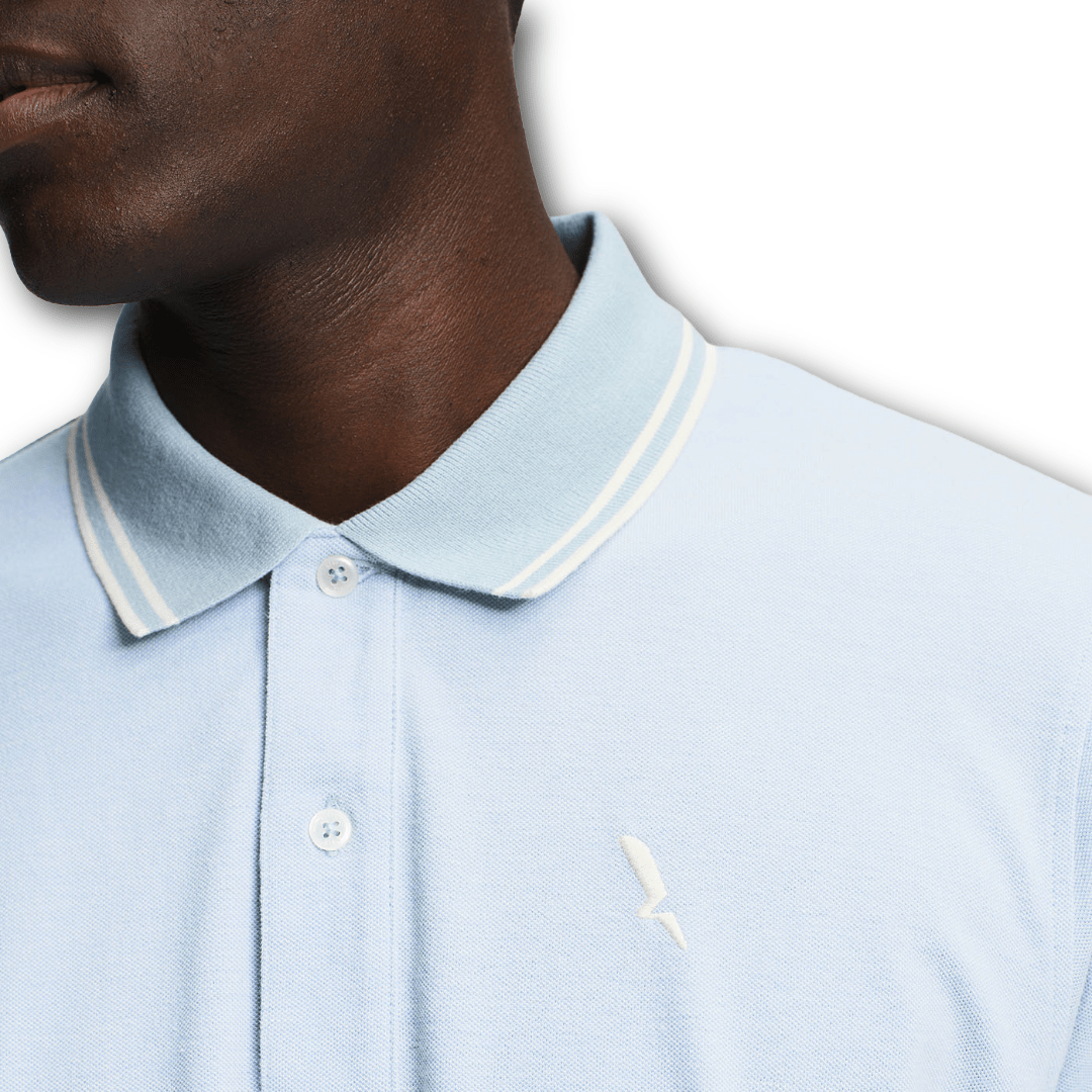Aigle - Dry Fast Polo Shirt - Blue Fog - Regent Tailoring Salisbury