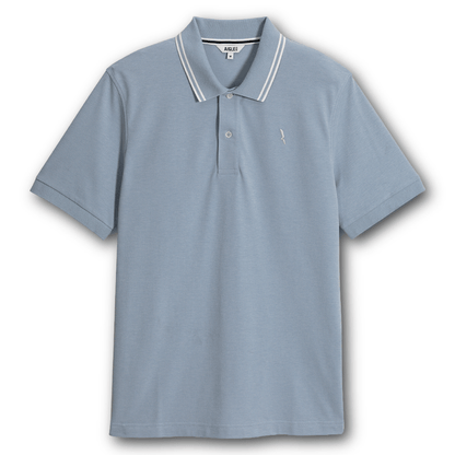 Aigle - Dry Fast Polo Shirt - Blue Fog - Regent Tailoring Salisbury
