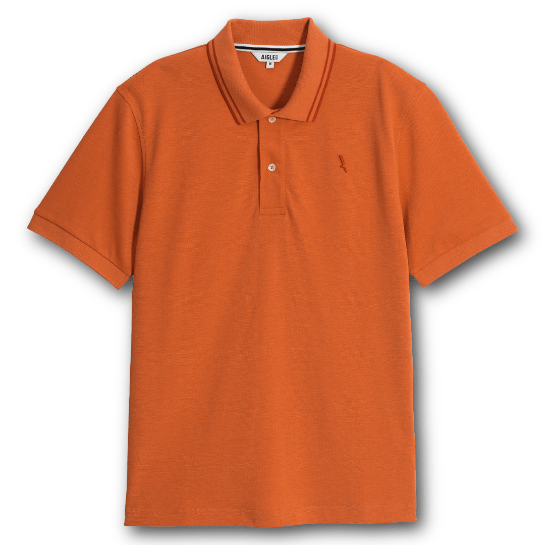 Aigle - Dry Fast Polo Shirt - Raw Sienna - Regent Tailoring Salisbury