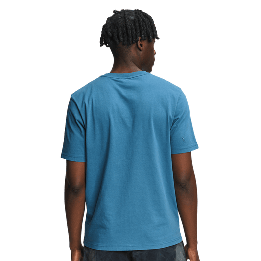Aigle - Graphic T-shirt 100% Cotton - Regular Cut - Blue Ashes - Regent Tailoring Salisbury