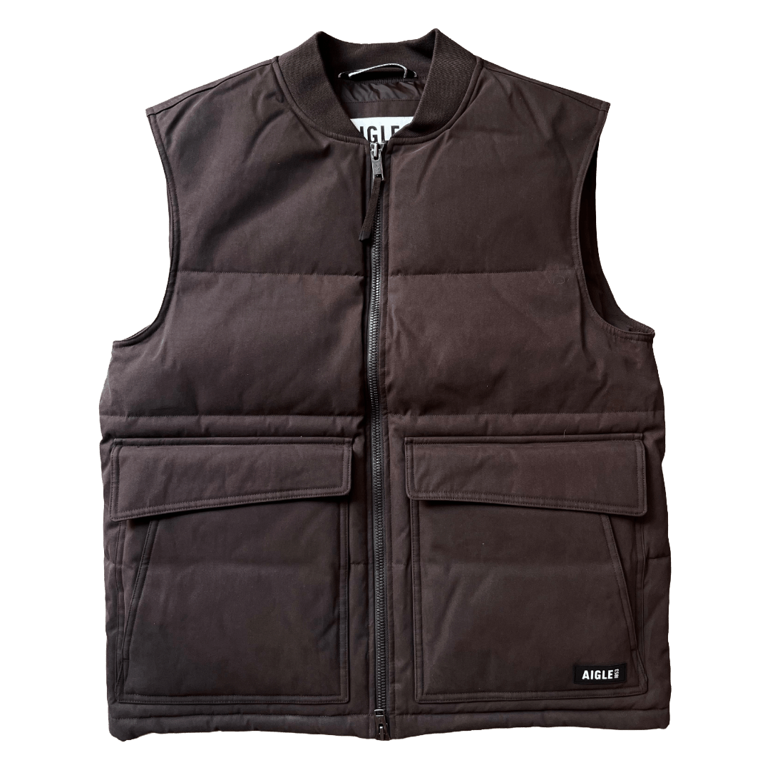 Aigle - Repreve® Water-Repellent Padded Gilet - Terre - Regent Tailoring Salisbury