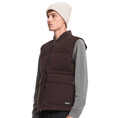 Aigle - Repreve® Water-Repellent Padded Gilet - Terre - Regent Tailoring Salisbury