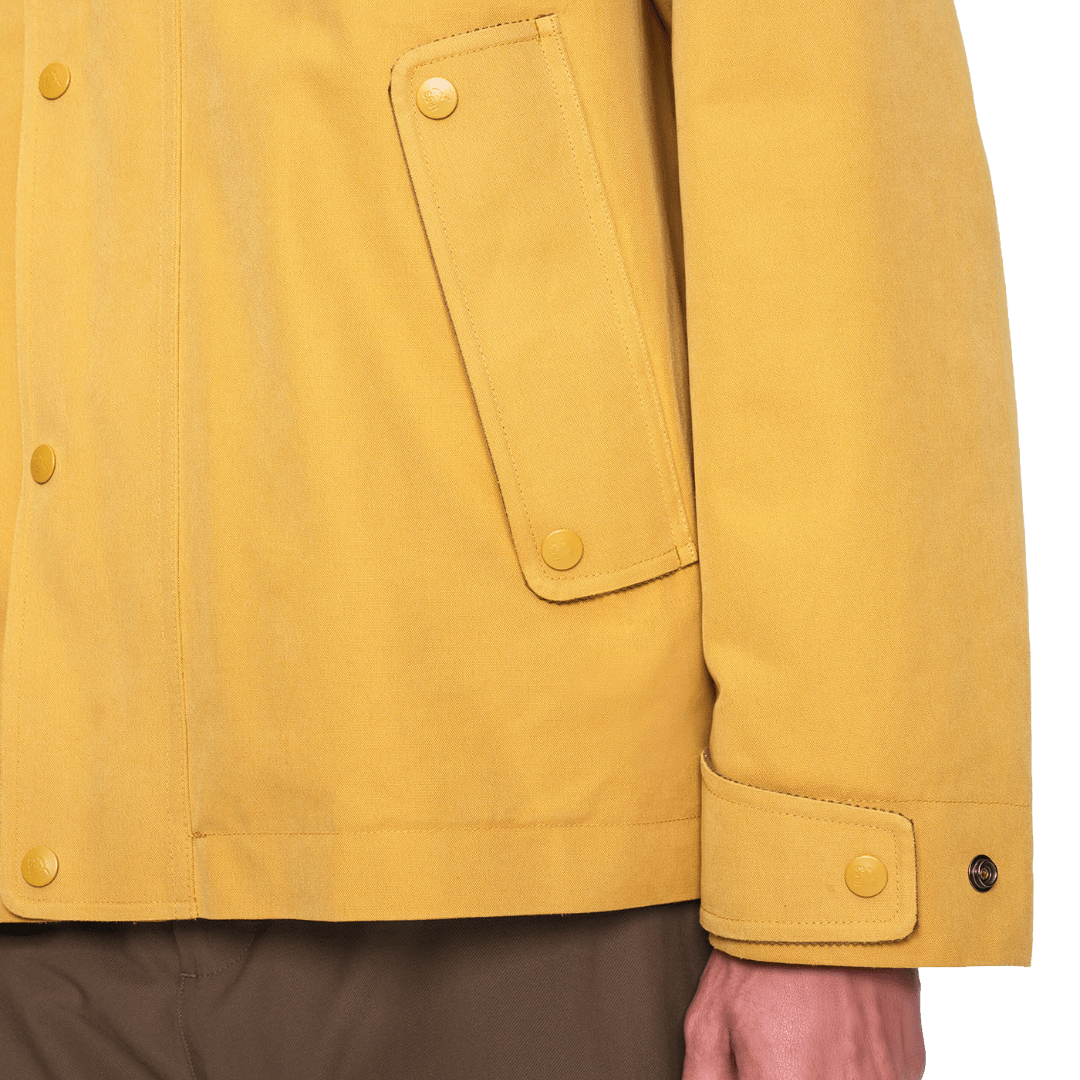 Aigle - Water-Repellent Field Jacket with Cord Collar - Honey - Regent Tailoring Salisbury