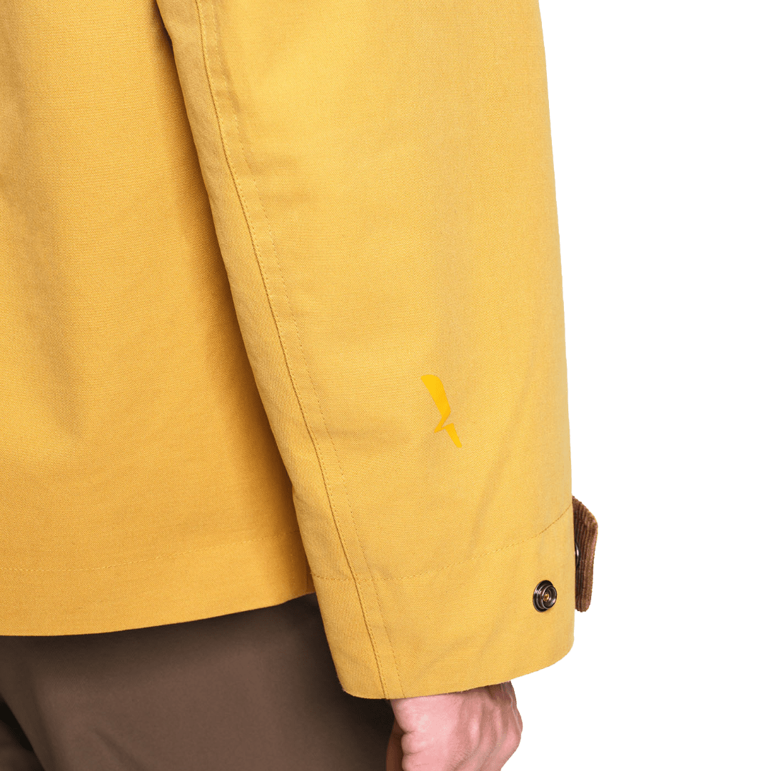 Aigle - Water-Repellent Field Jacket with Cord Collar - Honey - Regent Tailoring Salisbury