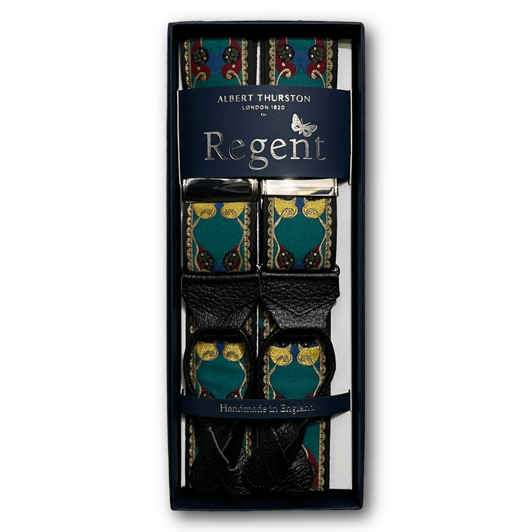 Albert Thurston - Braces - Peacock Green - Regent TailoringAlbert Thurston