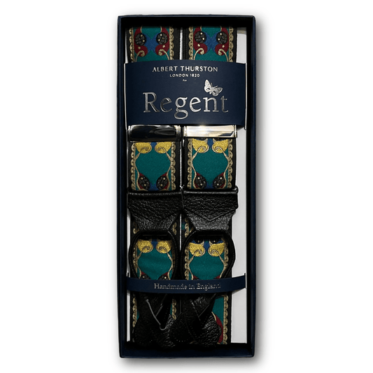Albert Thurston - Braces - Peacock Green - Regent TailoringAlbert Thurston