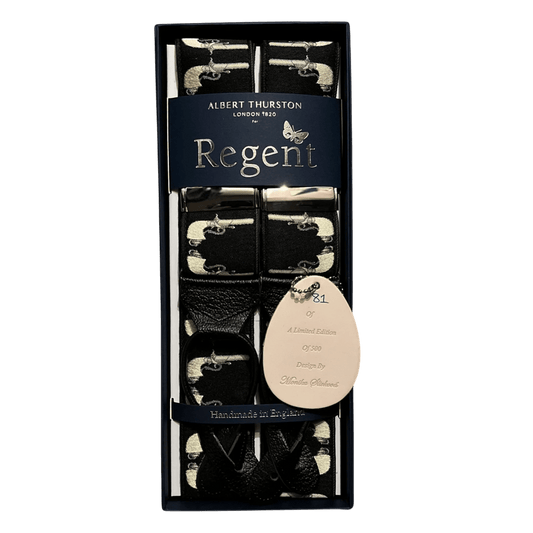 Albert Thurston - Limited Edition Braces - Duelling Pistols - Regent Tailoring Salisbury