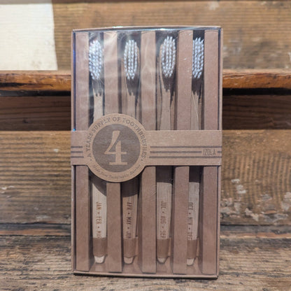 Atlantic Folk - Bamboo Toothbrush - Years Supply - Regent TailoringMen's Society