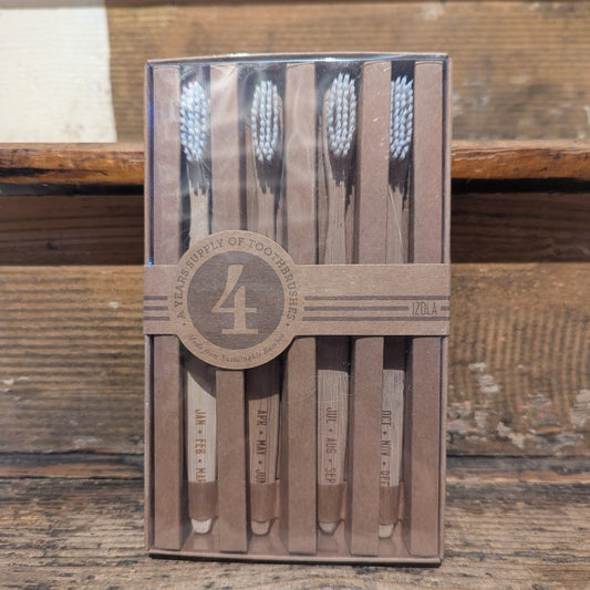 Atlantic Folk - Bamboo Toothbrush - Years Supply - Regent Tailoring Salisbury