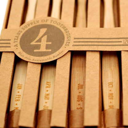 Atlantic Folk - Bamboo Toothbrush - Years Supply - Regent TailoringMen's Society