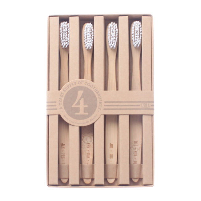 Atlantic Folk - Bamboo Toothbrush - Years Supply