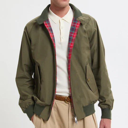 Baracuta - G9 - Harrington Jacket - Army - Made in England - Regent Tailoring Salisbury