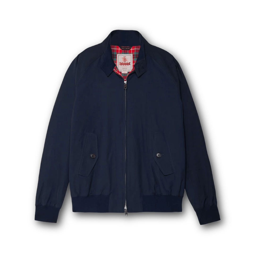 Baracuta - G9 - Harrington Jacket - Navy - Made in England - Regent Tailoring Salisbury