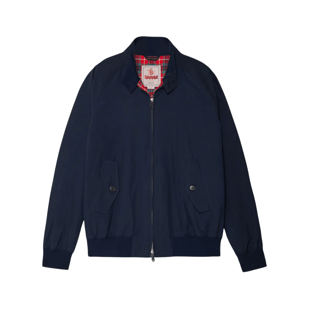 Baracuta - G9 - Harrington Jacket - Navy - Made in England - Regent Tailoring Salisbury