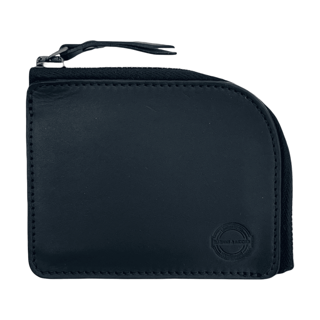 Barnes & Moore - Mariner Zip Wallet - Black - Regent Tailoring Salisbury
